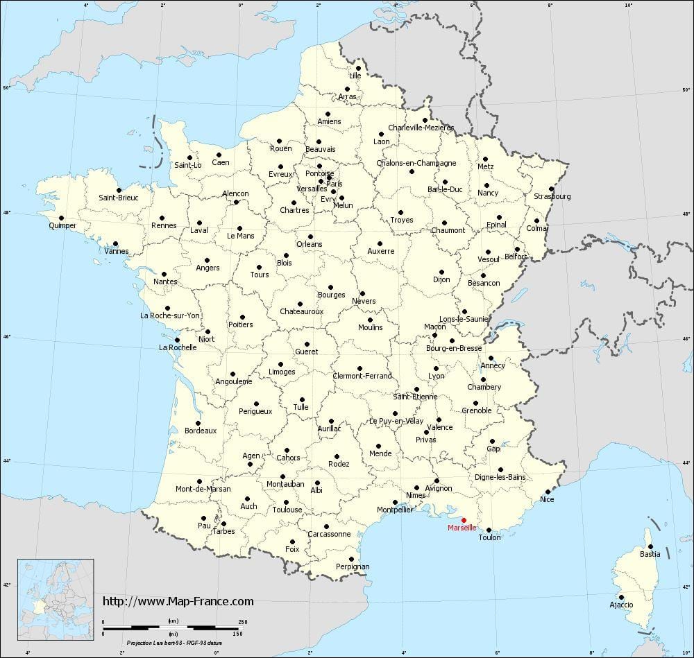 Marseļas kartē