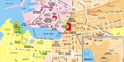Port of Marseille karte