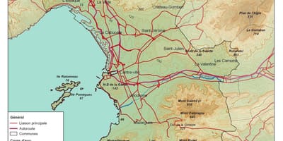 Topogrāfiskās kartes no Marseļas